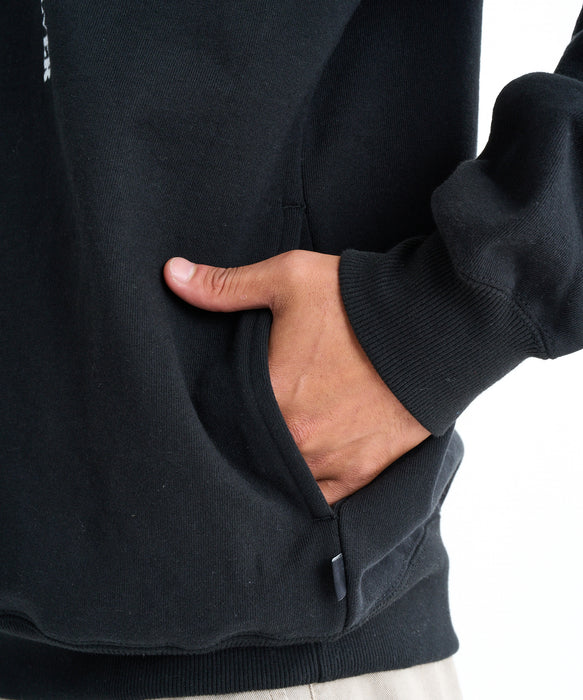 Quiksilver メンズ BW VERTICAL LOGO SWEAT CREW プルオーバー