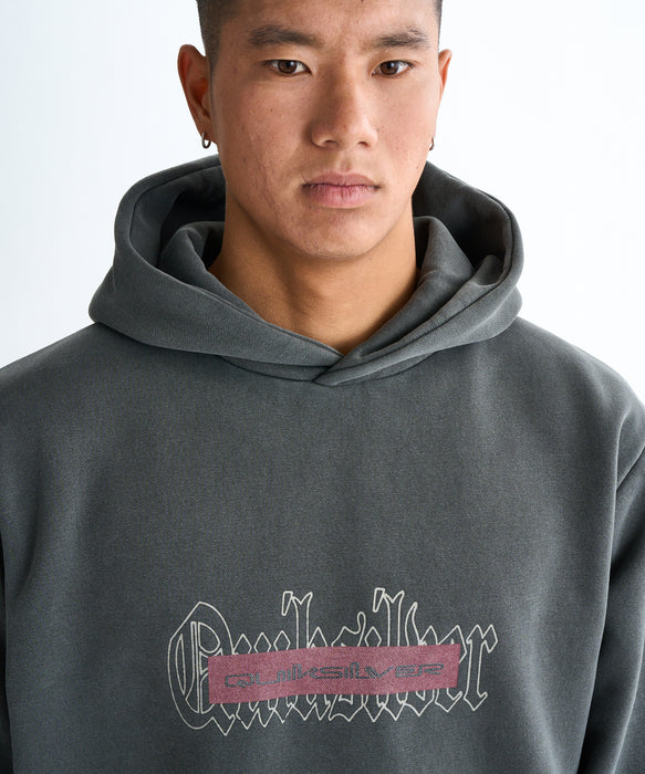 【OUTLET】QUIKSILVER メンズ PG DOUBLE UP SWEAT PK 長袖パーカー 裏起毛 フード付き