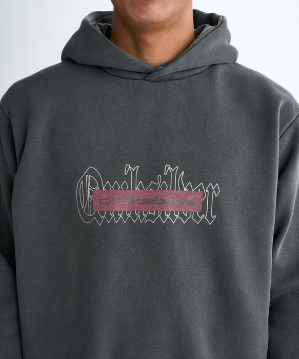 【OUTLET】QUIKSILVER メンズ PG DOUBLE UP SWEAT PK 長袖パーカー 裏起毛 フード付き
