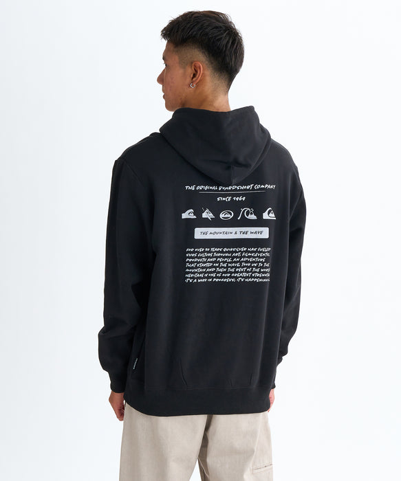 Quiksilver メンズ HISTORY SWEAT PK フーディ パーカー 特殊裏起毛