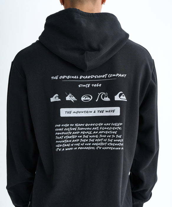 Quiksilver メンズ HISTORY SWEAT PK フーディ パーカー 特殊裏起毛