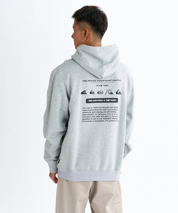 Quiksilver メンズ HISTORY SWEAT PK フーディ パーカー 特殊裏起毛
