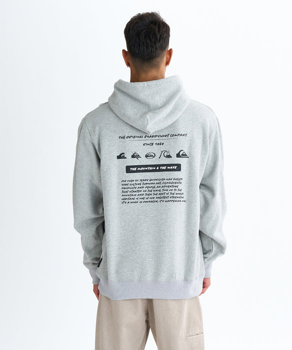 Quiksilver メンズ HISTORY SWEAT PK フーディ パーカー 特殊裏起毛