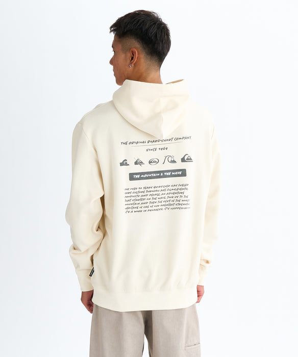 Quiksilver メンズ HISTORY SWEAT PK フーディ パーカー 特殊裏起毛