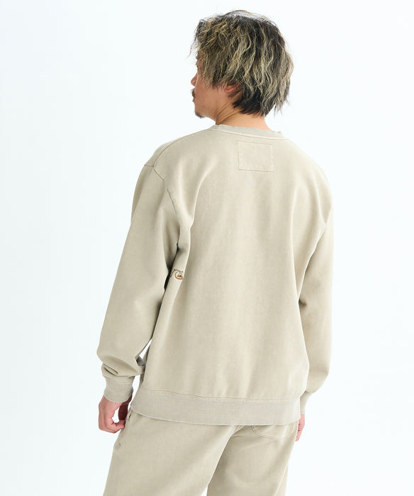 【OUTLET】Quiksilver メンズ PG DNA SWEAT CREW プルオーバー セットアップ