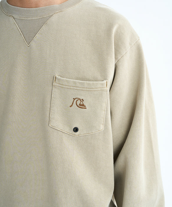 【OUTLET】Quiksilver メンズ PG DNA SWEAT CREW プルオーバー セットアップ