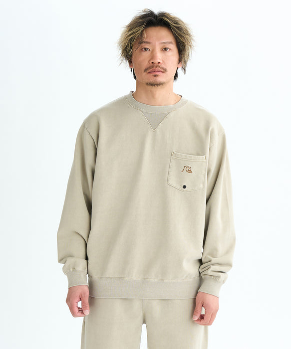 Quiksilver メンズ PG DNA SWEAT CREW プルオーバー セットアップ