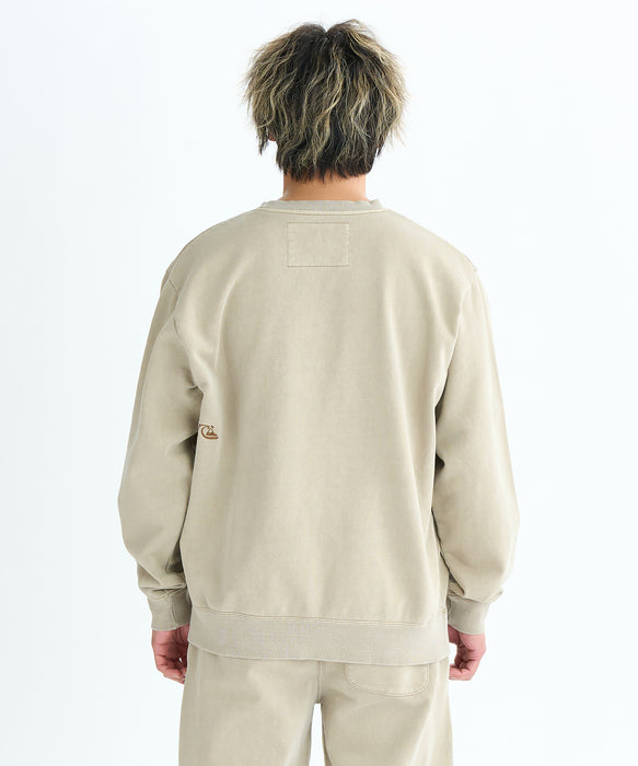 OUTLET】Quiksilver メンズ PG DNA SWEAT CREW プルオーバー セットアップ