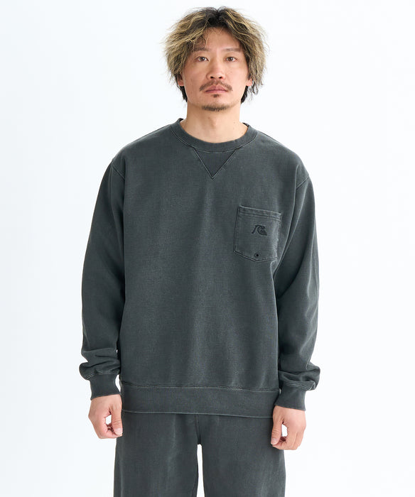 【OUTLET】Quiksilver メンズ PG DNA SWEAT CREW プルオーバー セットアップ