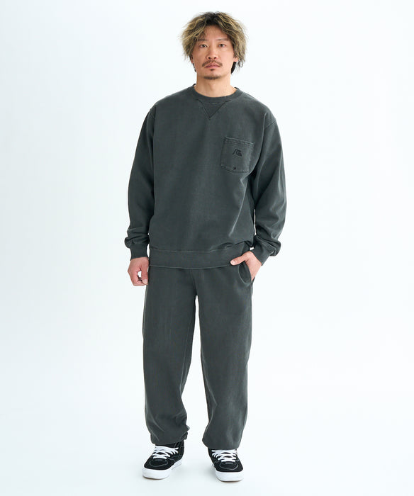 OUTLET】Quiksilver メンズ PG DNA SWEAT CREW プルオーバー セットアップ