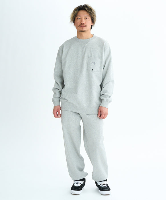 【OUTLET】Quiksilver メンズ PG DNA SWEAT CREW プルオーバー セットアップ