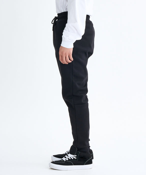【OUTLET】Quiksilver メンズ WR DOUBLE LOGO PANT フリースパンツ 防風 撥水 セットアップ