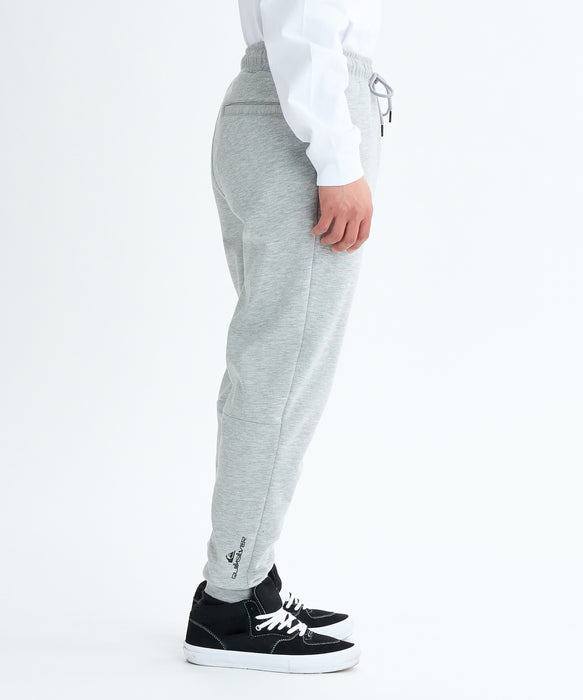 【OUTLET】Quiksilver メンズ WR DOUBLE LOGO PANT フリースパンツ 防風 撥水 セットアップ