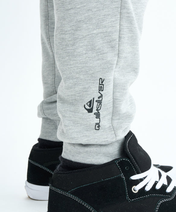 【OUTLET】Quiksilver メンズ WR DOUBLE LOGO PANT フリースパンツ 防風 撥水 セットアップ