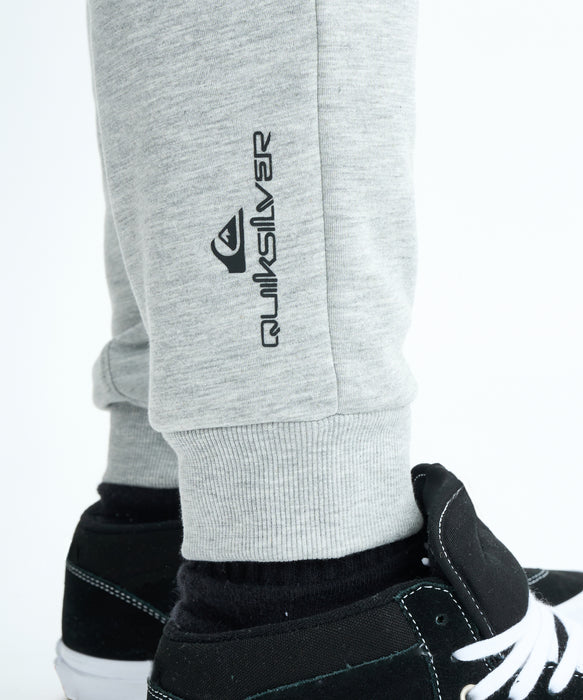 【OUTLET】Quiksilver メンズ WR DOUBLE LOGO PANT フリースパンツ 防風 撥水 セットアップ