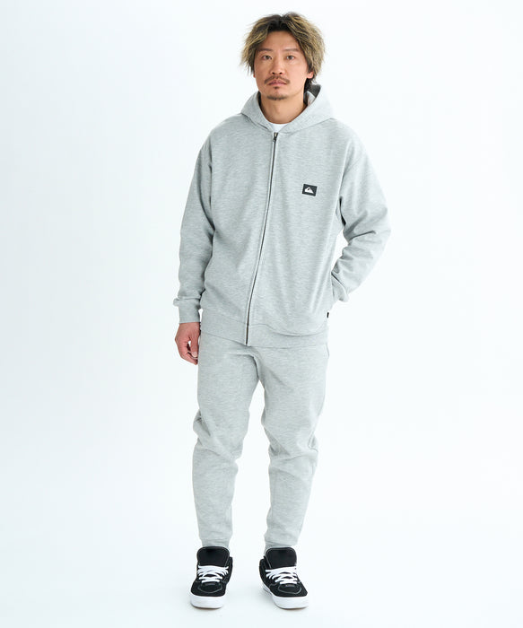 OUTLET】Quiksilver メンズ WR DOUBLE LOGO PANT フリースパンツ 防風