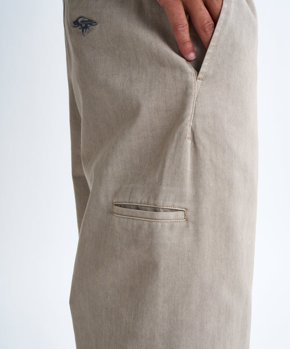 【OUTLET】Quiksilver メンズ CHINO WASH PANT チノパンツ セットアップ
