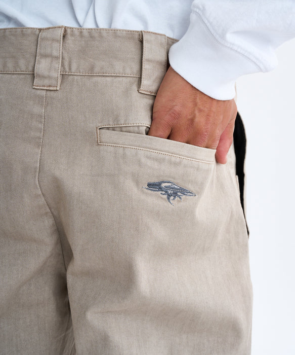 【OUTLET】Quiksilver メンズ CHINO WASH PANT チノパンツ セットアップ