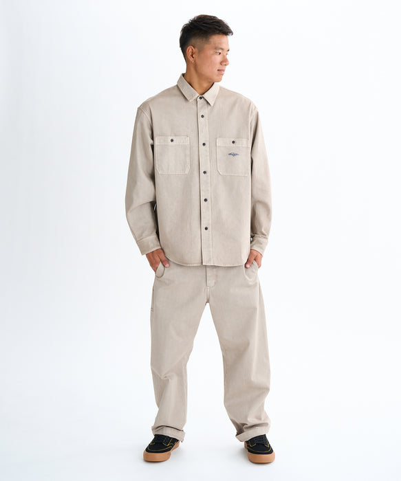 【OUTLET】Quiksilver メンズ CHINO WASH PANT チノパンツ セットアップ