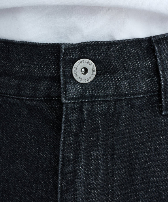 【OUTLET】Quiksilver メンズ DENIM WASH PANT デニム ジーンズ パンツ セットアップ
