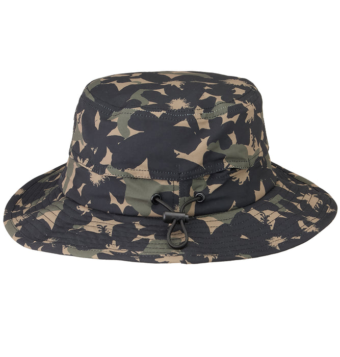 【OUTLET】Quiksilver WR UV WATER BEACH HAT PRT メンズ サーフハット
