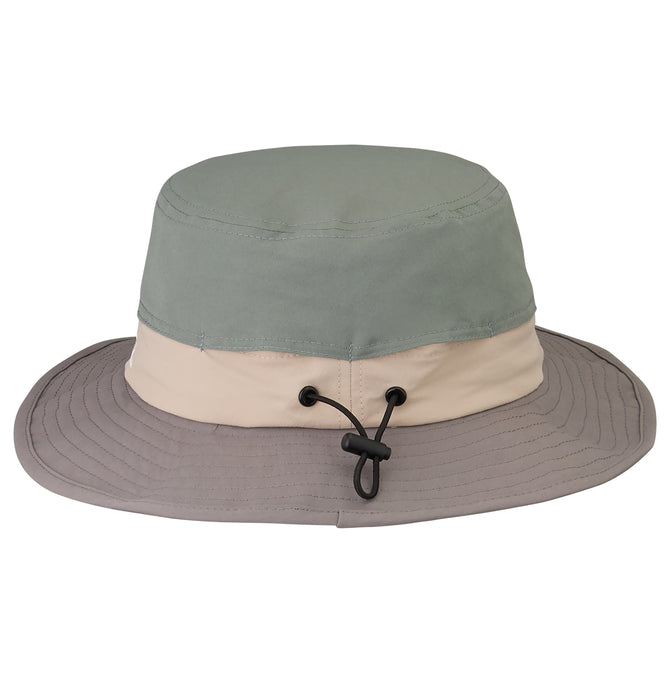 【OUTLET】QUIKSILVER メンズ WR UV WATER BEACH HA サーフハット UV CUT UPF50+ あご紐付き