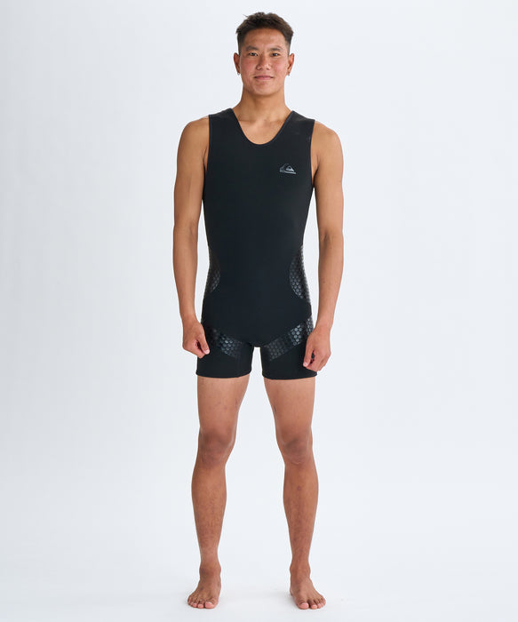 Quiksilver メンズ 1.0 HIGHLINE INNER SHORTJOHN インナー <Primaloft® Bio™ファイバー>