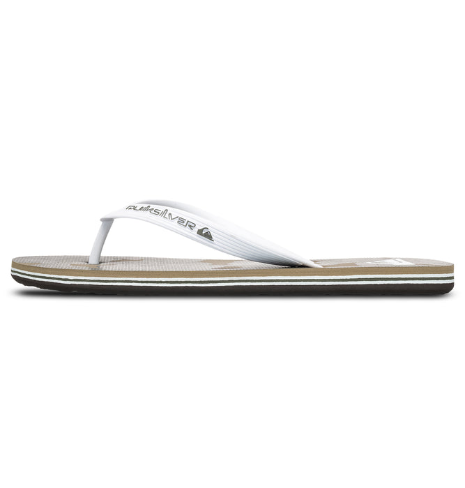 【OUTLET】QUIKSILVER メンズ MOLOKAI ART 25 ビーチサンダル