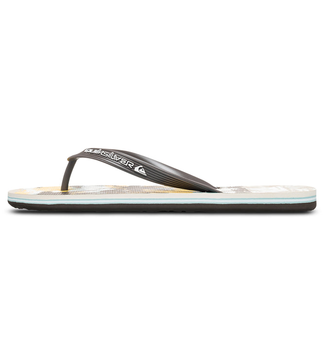 【OUTLET】QUIKSILVER メンズ MOLOKAI ART 25 ビーチサンダル