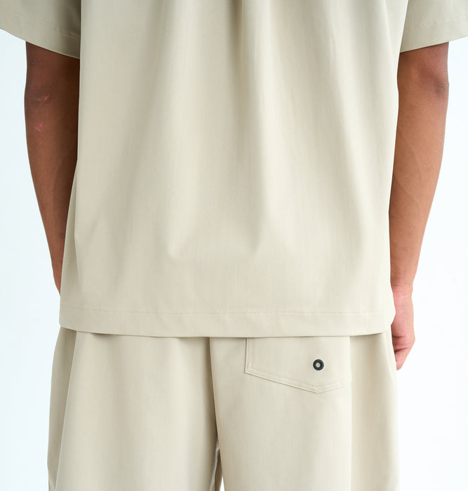 【OUTLET】QUIKSILVER メンズ MW OPEN SHIRT 半袖シャツ ルーズフィット