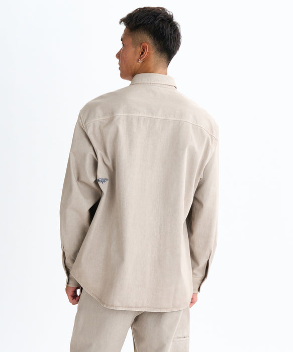 Quiksilver CHINO WASH SHIRT シャツ セットアップ メンズ