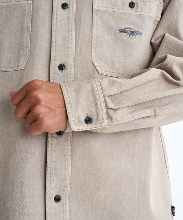 Quiksilver CHINO WASH SHIRT シャツ セットアップ メンズ