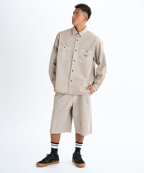 Quiksilver CHINO WASH SHIRT シャツ セットアップ メンズ