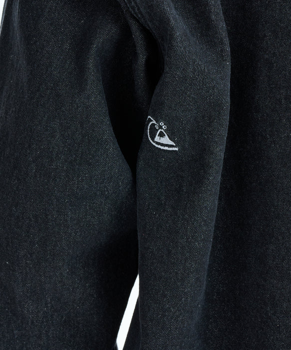 【OUTLET】Quiksilver メンズ DENIM WASH SHIRT シャツ セットアップ