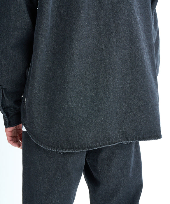 【OUTLET】Quiksilver メンズ DENIM WASH SHIRT シャツ セットアップ