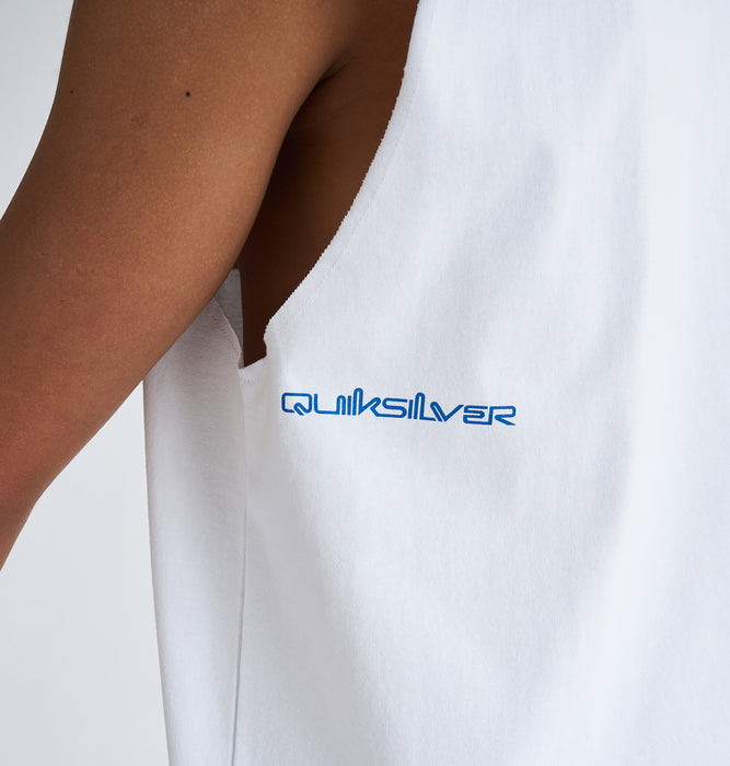 【OUTLET】QUIKSILVER メンズ GRADIENT SLY ノースリーブ タンクトップ ルーズフィット