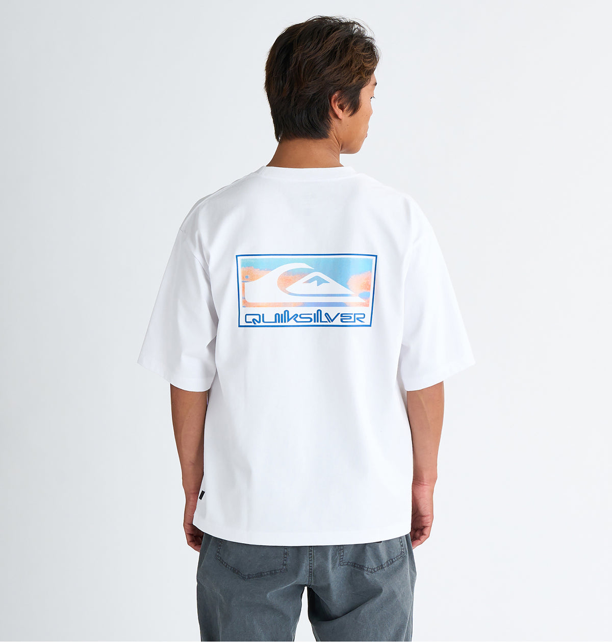 【売約済】ガーゾン&アマデウスSQ OUTLET】Quiksilver GRADIENT BOX ST メンズ Tシャツ