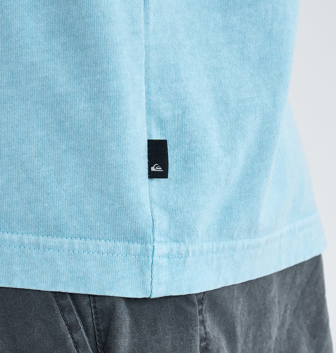 【OUTLET】QUIKSILVER メンズ DONT STOP ST 半袖コットンTシャツ ルーズフィット グラフィックデザイン