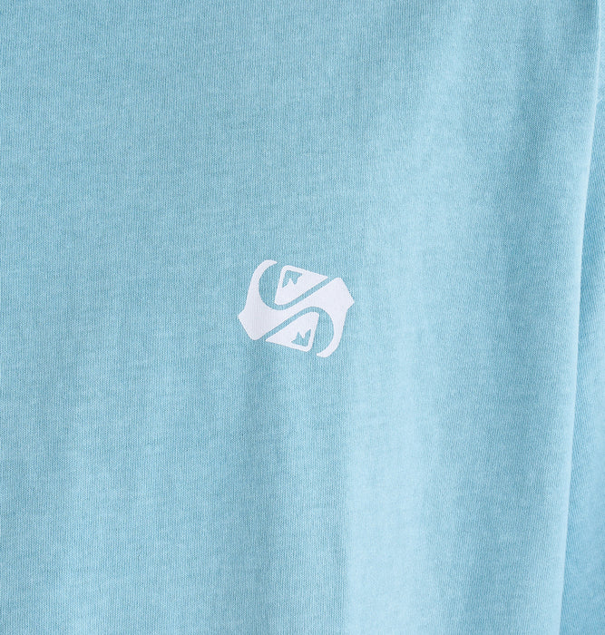 【OUTLET】QUIKSILVER メンズ DONT STOP ST 半袖コットンTシャツ ルーズフィット グラフィックデザイン