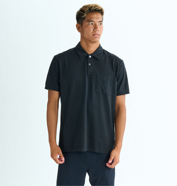 OUTLET FAMILY SALE】QUIKSILVER メンズ BUBBLE POLO 半袖ポロシャツ