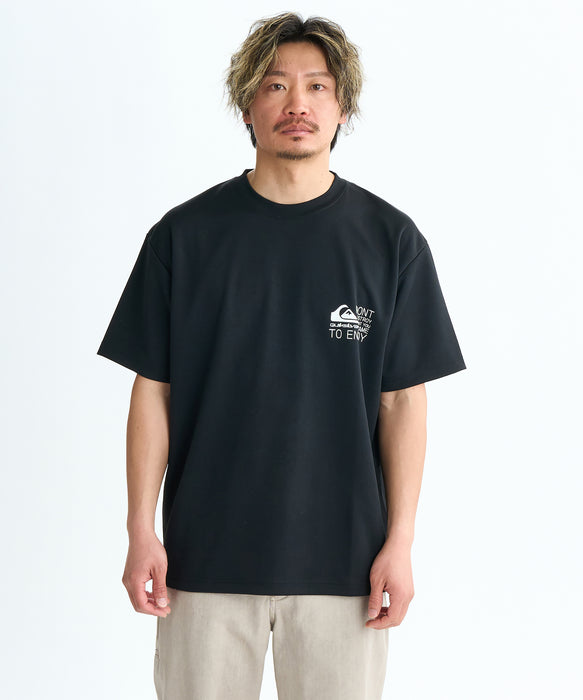 Quiksilver DISTORTED BOX ST Tシャツ メンズ