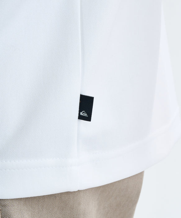 【OUTLET】QUIKSILVER メンズ DISTORTED BOX ST 半袖コットンTシャツ ルーズフィット ロゴT