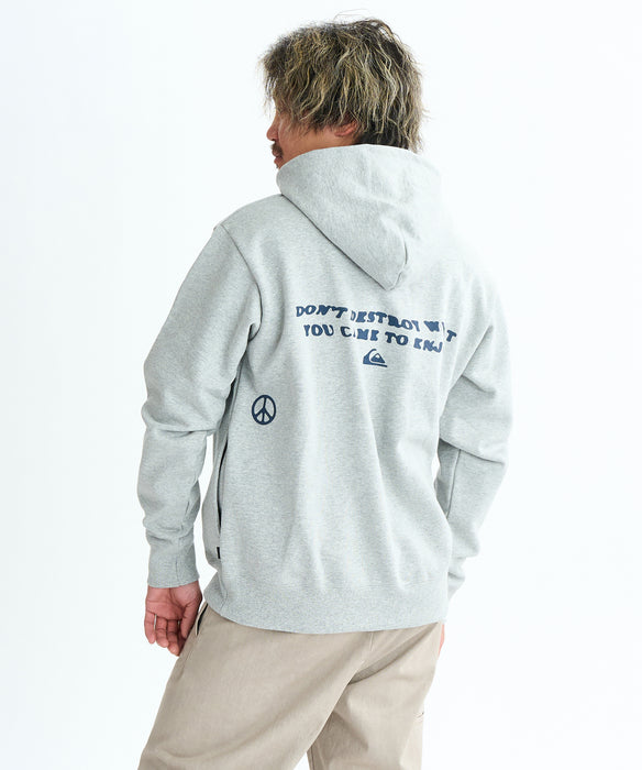 Quiksilver メンズ COLD WAYS SWEAT ZIP PK フーディ パーカー