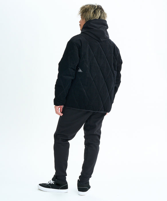 Quiksilver ブラックジャケット フード付き Quiksilver フード付きブルゾン（ブルゾン/ジャンバー） | OFF