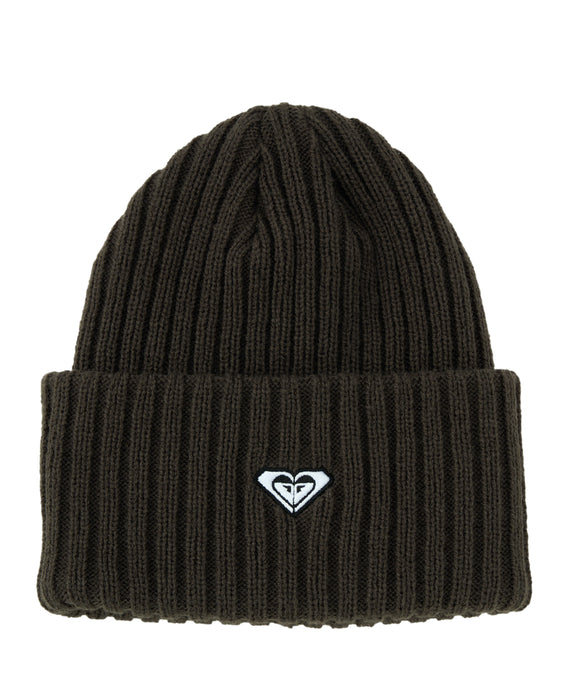 Roxy HEART BEANIE ウィメンズ 折り返しビーニー <2025FW HEART
