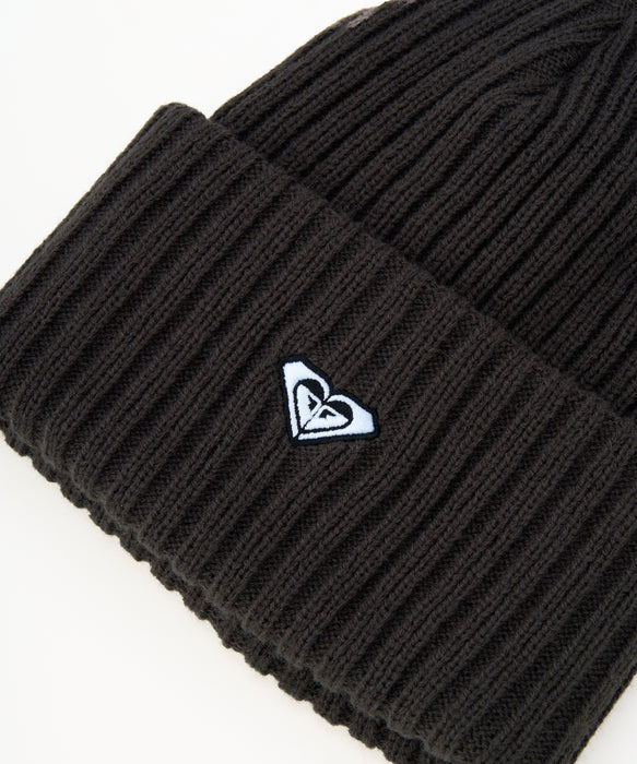 OUTLET】Roxy HEART BEANIE ウィメンズ 折り返しビーニー <2025FW