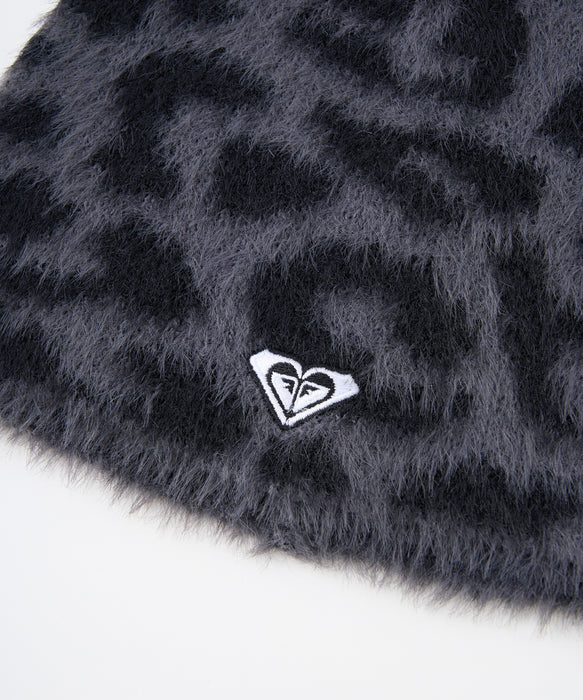 OUTLET】Roxy FLUFFY BEANIE ウィメンズ シャギー ニットビーニー