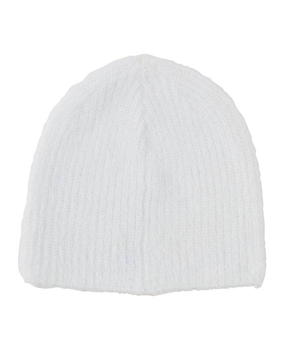 帽子 S fuzzy knit beanie (white) THEREDTHREAD THEREDTHREAD / ザ