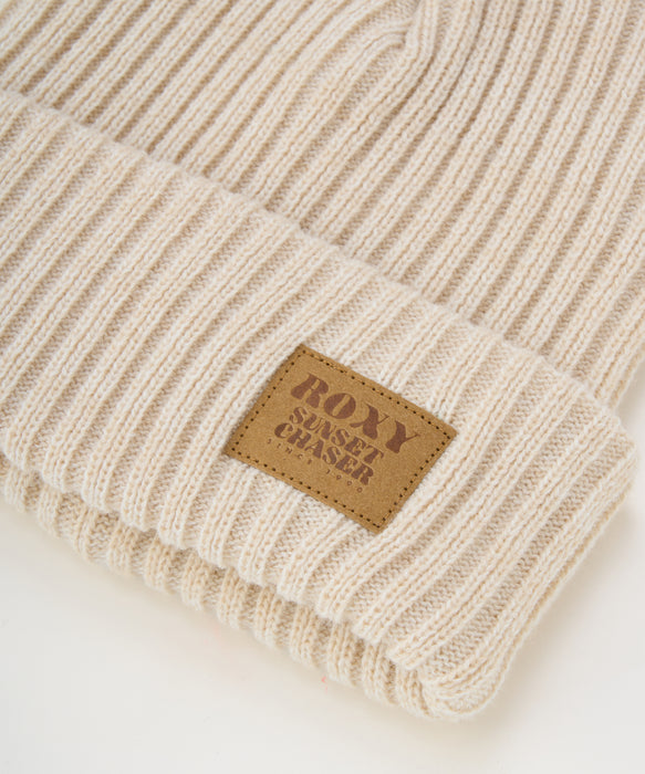 【OUTLET】Roxy FINE BEANIE ウィメンズ 撥水加工 折り返し ビーニー