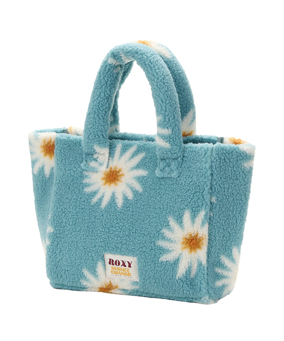 Roxy ALL DAY TOTE BAG ウィメンズ フラワー柄ボアトートバッグ &lt